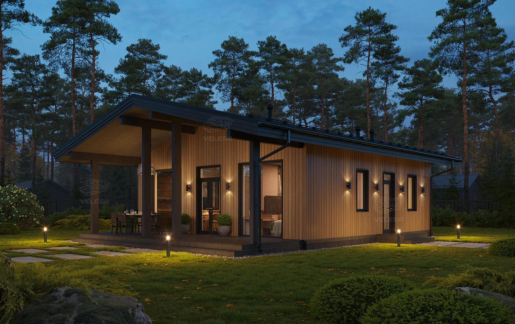 Каркасный дом Мосс